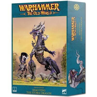 Games Workshop Warhammer ToW - Grand Cathay Miao Ying Le Dragon de la Tempete (Kunststoff) Games Workshop Warhammer ToW - Grand Cathay Miao Ying Le Dragon de la Tempete (Kunststoff)