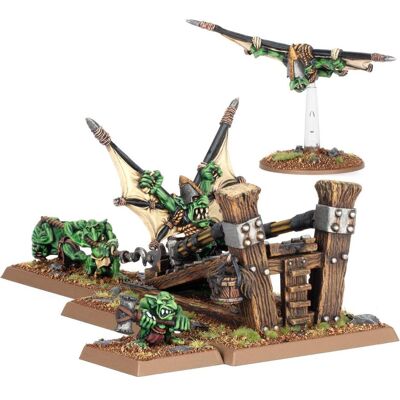 Games Workshop Warhammer ToW - Orc & Gobelin Tribus Catapulte à Plongeurs de la Mort (Metall) Games Workshop Warhammer ToW - Orc & Gobelin Tribus Catapulte à Plongeurs de la Mort (Metall)