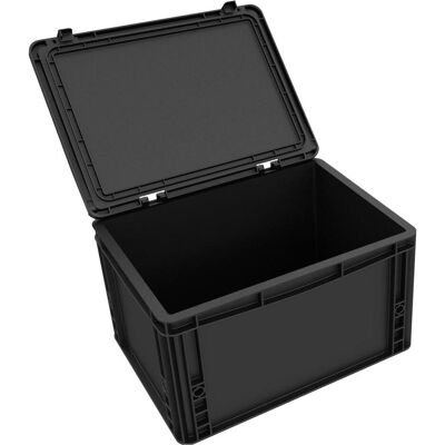 Feldherr ESD ED 43/22 HG - DDEB215ESD Eurobehälter / Euro Box mit Scharnierdeckel (Kunststoff) Feldherr ESD ED 43/22 HG - DDEB215ESD Eurobehälter / Euro Box mit Scharnierdeckel (Kunststoff)