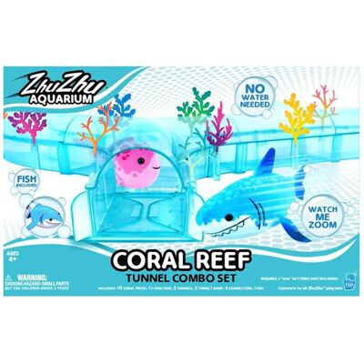 Cobi Zhu Zhu Fish Coral Reef Tunnel Combo Set Cobi Zhu Zhu Fish Coral Reef Tunnel Combo Set