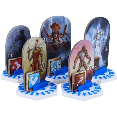 Feldherr 3D109SET - 10er Set Dial Bases für Gloomhaven Frosthaven Gloomhaven: Die Pranken (Kunststoff) Feldherr 3D109SET - 10er Set Dial Bases für Gloomhaven Frosthaven Gloomhaven: Die Pranken (Kunststoff)