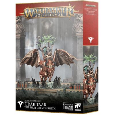 Games Workshop Warhammer AoS - Forgeruines de Hashut Urak Taar, the First Daemonsmith (Kunststoff) Games Workshop Warhammer AoS - Forgeruines de Hashut Urak Taar, the First Daemonsmith (Kunststoff)