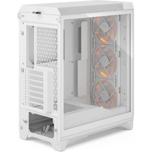 Fractal Case Meshify 3 White RGB TG Clear Tint (ATX, mATX, Mini-ITX), PC Gehäuse, Weiss Fractal Case Meshify 3 White RGB TG Clear Tint (ATX, mATX, Mini-ITX), PC Gehäuse, Weiss