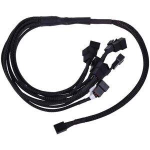 Phobya Y-Kabel 4Pin PWM auf 9x 4Pin PWM - Schwarz 60cm (60 cm, 4 pin PWM), Interne Kabel (PC) Phobya Y-Kabel 4Pin PWM auf 9x 4Pin PWM - Schwarz 60cm (60 cm, 4 pin PWM), Interne Kabel (PC)