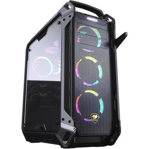 Cougar Case Panzer Max G Full tower easily moddable 1 pcs of 120 mm fans non LED tempred glass panel (ATX, mATX, Mini-ITX, SSI CEB), PC Gehäuse, Schwarz Cougar Case Panzer Max G Full tower easily moddable 1 pcs of 120 mm fans non LED tempred glass panel (ATX, mATX, Mini-ITX, SSI CEB), PC Gehäuse, Schwarz
