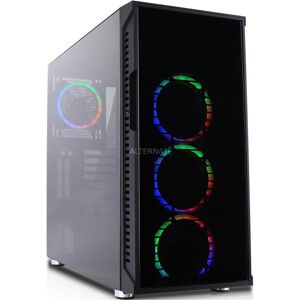 Nanoxia Geh A-RGB - Midi/Minitower (ATX), PC Gehäuse, Schwarz Nanoxia Geh A-RGB - Midi/Minitower (ATX), PC Gehäuse, Schwarz