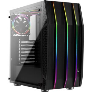 Aerocool Klaw (ATX, mATX, Mini-ITX), PC Gehäuse, Schwarz Aerocool Klaw (ATX, mATX, Mini-ITX), PC Gehäuse, Schwarz