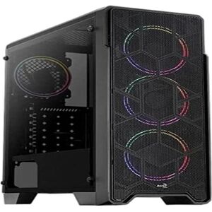 Aerocool Ore Tempered Glass (ATX, mATX, Mini-ITX), PC Gehäuse, Schwarz Aerocool Ore Tempered Glass (ATX, mATX, Mini-ITX), PC Gehäuse, Schwarz