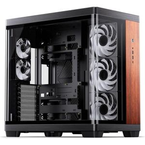 Jonsbo TK-4 Wood PC-Gehäuse, Midi-Tower, ATX, Tempered Glass - schwarz (ATX), PC Gehäuse, Schwarz Jonsbo TK-4 Wood PC-Gehäuse, Midi-Tower, ATX, Tempered Glass - schwarz (ATX), PC Gehäuse, Schwarz