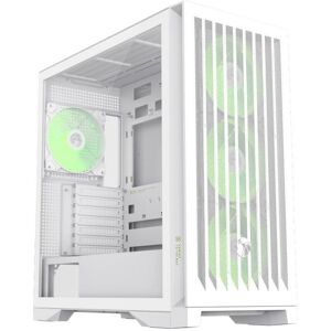 GameMax Boitier Grand Tour E-ATX Leader 2 ARGB avec panneau vitré (Blanc) (ATX, ITX, Mini-ATX), PC Gehäuse, Weiss GameMax Boitier Grand Tour E-ATX Leader 2 ARGB avec panneau vitré (Blanc) (ATX, ITX, Mini-ATX), PC Gehäuse, Weiss