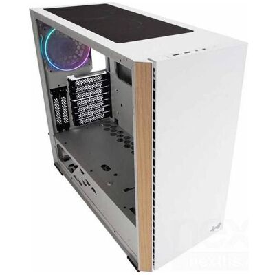 In-Win Boitier Moyen Tour E-ATX 216 RGB avec panneau vitré (Blanc) (ATX, E-ATX, mATX, Mini-ITX), PC Gehäuse, Weiss In-Win Boitier Moyen Tour E-ATX 216 RGB avec panneau vitré (Blanc) (ATX, E-ATX, mATX, Mini-ITX), PC Gehäuse, Weiss