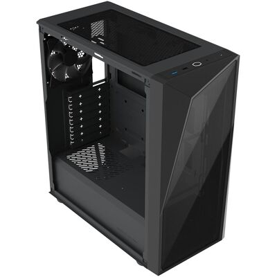 Cooler Master Cmp 520l Midi-Tower-Gehäuse Mit Fenster (ATX, mATX, Mini-ITX), PC Gehäuse, Schwarz Cooler Master Cmp 520l Midi-Tower-Gehäuse Mit Fenster (ATX, mATX, Mini-ITX), PC Gehäuse, Schwarz