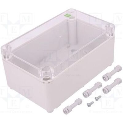 Elektro-Plast INDUSTRIAL Hermetische Box Nr (Gehäuse), Elektronikzubehör + Gehäuse, Transparent, Grau Elektro-Plast INDUSTRIAL Hermetische Box Nr (Gehäuse), Elektronikzubehör + Gehäuse, Transparent, Grau