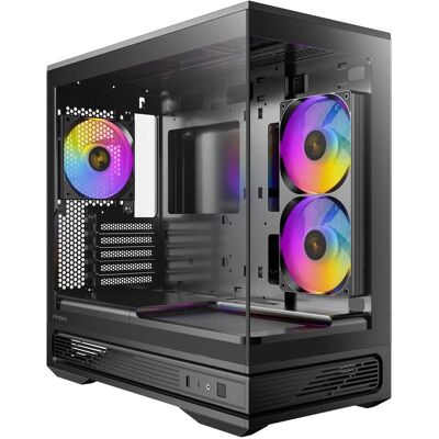 Antec Constellation C2M ARGB Black MicroATX PC Gehäuse (ITX, mATX), PC Gehäuse, Schwarz Antec Constellation C2M ARGB Black MicroATX PC Gehäuse (ITX, mATX), PC Gehäuse, Schwarz