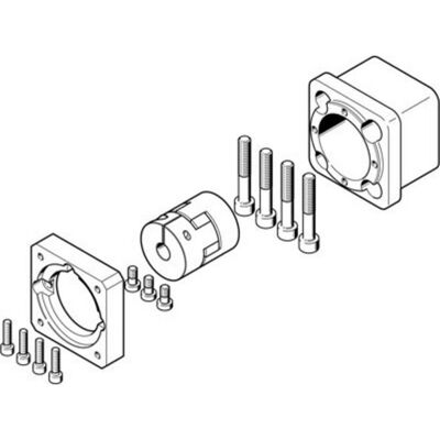 Festo Kit assiale 2734287 EAMM-A-D50-70A-S1 1 pz., Elektronikzubehör + Gehäuse Festo Kit assiale 2734287 EAMM-A-D50-70A-S1 1 pz., Elektronikzubehör + Gehäuse