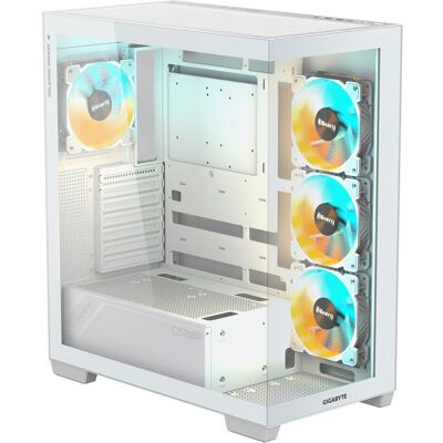 Gigabyte C500 Panoramic Stealth Ice (ATX), PC Gehäuse, Weiss Gigabyte C500 Panoramic Stealth Ice (ATX), PC Gehäuse, Weiss