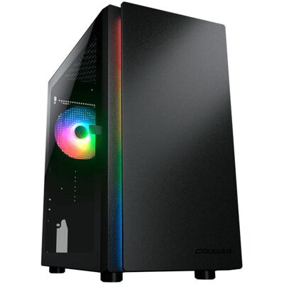Cougar Purity RGB (mATX, Mini-ITX), PC Gehäuse, Schwarz Cougar Purity RGB (mATX, Mini-ITX), PC Gehäuse, Schwarz