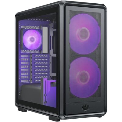 Cooler Master CoolerMaster Geh MasterFrame 600 Mesh Black ARGB (ATX, E-ATX, mATX, Mini-DTX, Mini-ITX, SSI CEB), PC Gehäuse, Schwarz Cooler Master CoolerMaster Geh MasterFrame 600 Mesh Black ARGB (ATX, E-ATX, mATX, Mini-DTX, Mini-ITX, SSI CEB), PC Gehäuse, Schwarz