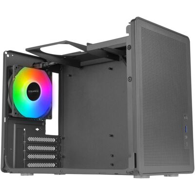 Mars Gaming Boitier Mini Tour Micro Atx Mc-Xps Avec Panneau Vitré (Noir) (mATX, Mini-ITX), PC Gehäuse, Schwarz Mars Gaming Boitier Mini Tour Micro Atx Mc-Xps Avec Panneau Vitré (Noir) (mATX, Mini-ITX), PC Gehäuse, Schwarz