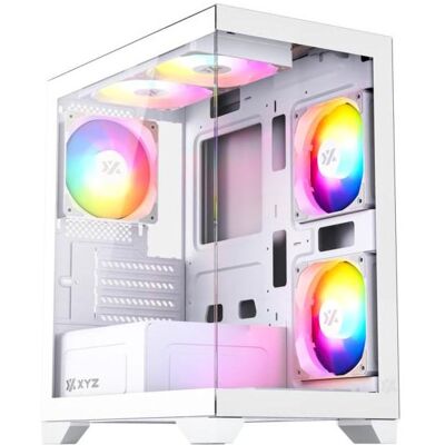 xyz Vista Lite Titanio (mATX), PC Gehäuse, Weiss xyz Vista Lite Titanio (mATX), PC Gehäuse, Weiss