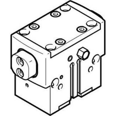 Festo 1132943 HGPD-25-A-G1 Parallelgreifer Gehäusematerial: Aluminium 1 St. (Gehäuse), Elektronikzubehör + Gehäuse Festo 1132943 HGPD-25-A-G1 Parallelgreifer Gehäusematerial: Aluminium 1 St. (Gehäuse), Elektronikzubehör + Gehäuse