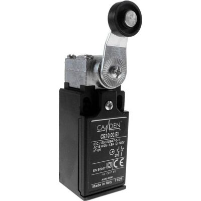 Camdenboss CE10.00.EI-CON Endschalter - IP65, Rollenhebel, 500V Camdenboss CE10.00.EI-CON Endschalter - IP65, Rollenhebel, 500V