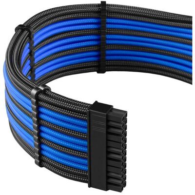 CableMod Pro ModMesh 12VHPWR Cable Extension Kit - schwarz/blau (45 cm, 24 pin ATX, 8 pin EPS, PCIe), Interne Kabel (PC) CableMod Pro ModMesh 12VHPWR Cable Extension Kit - schwarz/blau (45 cm, 24 pin ATX, 8 pin EPS, PCIe), Interne Kabel (PC)
