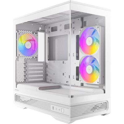 Antec Constellation C2M ARGB White MicroATX PC Gehäuse (mATX, Mini-ITX), PC Gehäuse, Weiss Antec Constellation C2M ARGB White MicroATX PC Gehäuse (mATX, Mini-ITX), PC Gehäuse, Weiss