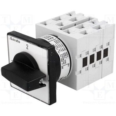 Lovato Schalter: Nocken- Stab.Pos: 2 16A 1-2 Schalttafel Pole: 4 Pos: 2, Schalter + Taster Lovato Schalter: Nocken- Stab.Pos: 2 16A 1-2 Schalttafel Pole: 4 Pos: 2, Schalter + Taster