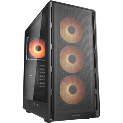 Cougar Gehäuse Midi-Tower Airface Pure PRO, ARGB, Schwarz (ATX, mATX, Mini-ITX), PC Gehäuse, Schwarz Cougar Gehäuse Midi-Tower Airface Pure PRO, ARGB, Schwarz (ATX, mATX, Mini-ITX), PC Gehäuse, Schwarz