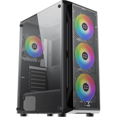 Xigmatek Gaming X (ATX, mATX, Mini-ITX), PC Gehäuse, Schwarz Xigmatek Gaming X (ATX, mATX, Mini-ITX), PC Gehäuse, Schwarz