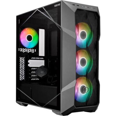 Cooler Master TD500 MAX (ATX, mATX, Mini-ITX), PC Gehäuse, Schwarz Cooler Master TD500 MAX (ATX, mATX, Mini-ITX), PC Gehäuse, Schwarz