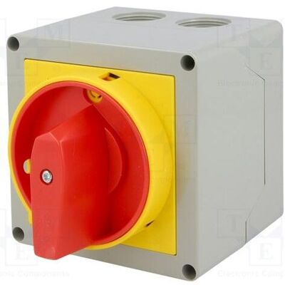 Lovato Schalter: Nocken- Stab.Pos: 2 32A 0-1 im Gehäuse Pole: 3 Pos: 2, Schalter + Taster Lovato Schalter: Nocken- Stab.Pos: 2 32A 0-1 im Gehäuse Pole: 3 Pos: 2, Schalter + Taster