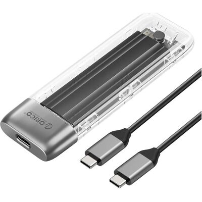 Orico Other Computer Accessory TXM2-C3 M.2 NVME USB-C 3.2 10Gb/s Disk Drive - Gray (M.2), Festplattengehäuse, Grau, Transparent Orico Other Computer Accessory TXM2-C3 M.2 NVME USB-C 3.2 10Gb/s Disk Drive - Gray (M.2), Festplattengehäuse, Grau, Transparent