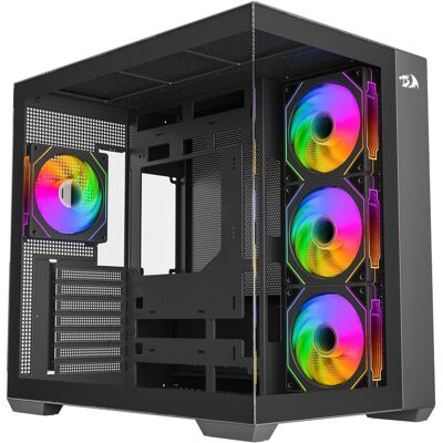 Redragon GC-623-PRO (ATX, mATX, Mini-ITX), PC Gehäuse, Schwarz Redragon GC-623-PRO (ATX, mATX, Mini-ITX), PC Gehäuse, Schwarz