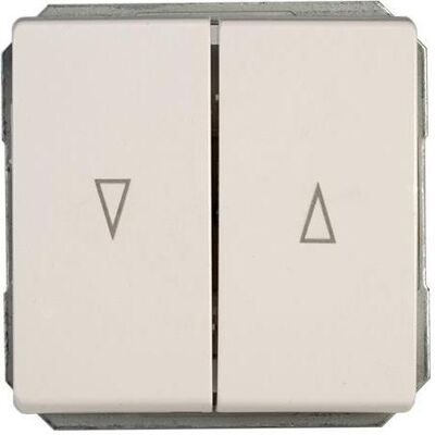Vila BLIND SWITCH P410-020-02 V WHITE ST1, Schalter + Taster, Weiss Vila BLIND SWITCH P410-020-02 V WHITE ST1, Schalter + Taster, Weiss