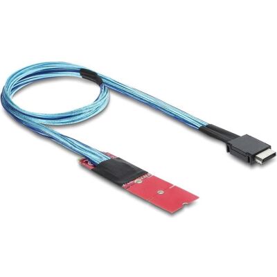 Delock M.2 Key M zu 1 x OCuLink SFF-8611 Konverter mit 45 cm (45 cm), Interne Kabel (PC) Delock M.2 Key M zu 1 x OCuLink SFF-8611 Konverter mit 45 cm (45 cm), Interne Kabel (PC)