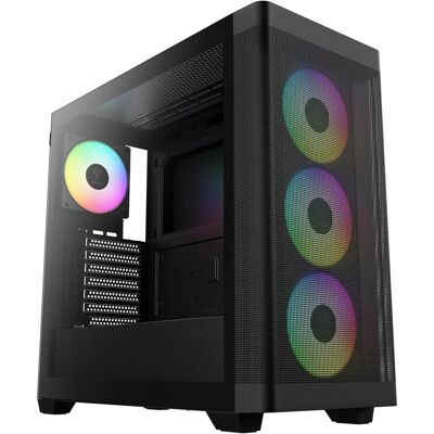 Gamdias Athena M3 GAMING Miditower Black 4x120mm ARGB retail (ATX, E-ATX, mATX, Mini-ITX), PC Gehäuse, Schwarz Gamdias Athena M3 GAMING Miditower Black 4x120mm ARGB retail (ATX, E-ATX, mATX, Mini-ITX), PC Gehäuse, Schwarz