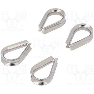 Omron Seilkausche ER1022, ER5018, ER6022 Edelstahl 4Stk., Schalter + Taster Omron Seilkausche ER1022, ER5018, ER6022 Edelstahl 4Stk., Schalter + Taster