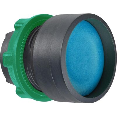 Schneider Electric Frontel., rd f. Druckt. Ř 22, o. Rast., ZB5AA66, Schalter + Taster, Schwarz, Blau Schneider Electric Frontel., rd f. Druckt. Ř 22, o. Rast., ZB5AA66, Schalter + Taster, Schwarz, Blau