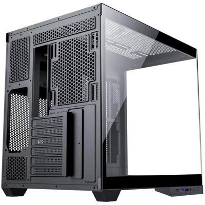 CAS 1stCOOL skříň DREAMER, Mid Tower, AU, USB 3.0, USB-C, černá (ATX), PC Gehäuse, Schwarz CAS 1stCOOL skříň DREAMER, Mid Tower, AU, USB 3.0, USB-C, černá (ATX), PC Gehäuse, Schwarz