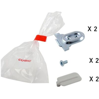 Cubic Montagesatz für 1 Bügel, bestehend aus Bügel, Schrauben und Abdeckung für Bügelmontage (Diverse), Elektronikzubehör + Gehäuse Cubic Montagesatz für 1 Bügel, bestehend aus Bügel, Schrauben und Abdeckung für Bügelmontage (Diverse), Elektronikzubehör + Gehäuse