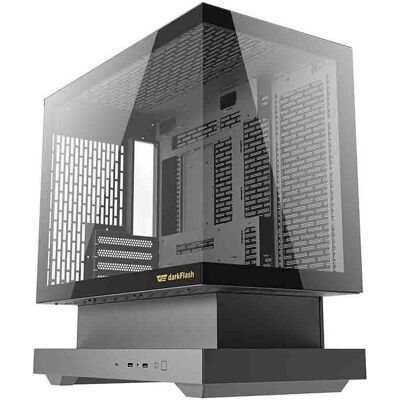 Darkflash Tech Darkflash F1 (ITX, Mini-ATX), PC Gehäuse, Schwarz Darkflash Tech Darkflash F1 (ITX, Mini-ATX), PC Gehäuse, Schwarz