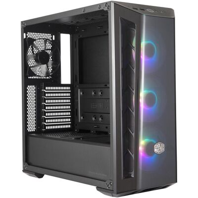 Cooler Master MasterBox MB520 ARGB (ATX, E-ATX, mATX, Mini-ATX, Mini-ITX), PC Gehäuse, Schwarz Cooler Master MasterBox MB520 ARGB (ATX, E-ATX, mATX, Mini-ATX, Mini-ITX), PC Gehäuse, Schwarz