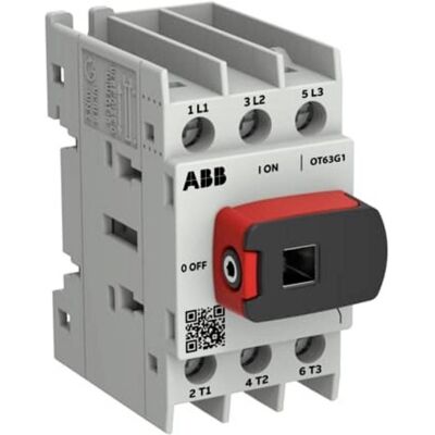 ABB OT63G1-3BS/48 Lasttrennschalter 1 St., Schalter + Taster, Schwarz ABB OT63G1-3BS/48 Lasttrennschalter 1 St., Schalter + Taster, Schwarz