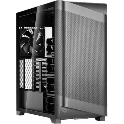 Silverstone SETA A2 Black (schwarz) (ATX), PC Gehäuse, Schwarz Silverstone SETA A2 Black (schwarz) (ATX), PC Gehäuse, Schwarz