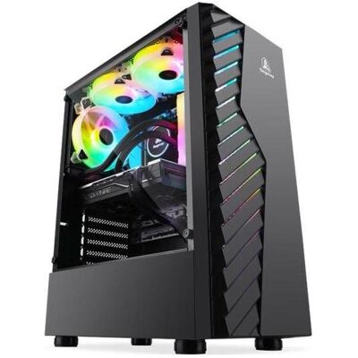 Segotep Nova V1 Case black (ATX, mATX, Mini-ITX), PC Gehäuse, Schwarz Segotep Nova V1 Case black (ATX, mATX, Mini-ITX), PC Gehäuse, Schwarz