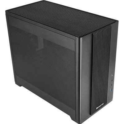 Chieftec GEH Mini Tower - UNI Series BX-10B-M-OP (mATX, Mini-ITX), PC Gehäuse, Schwarz Chieftec GEH Mini Tower - UNI Series BX-10B-M-OP (mATX, Mini-ITX), PC Gehäuse, Schwarz