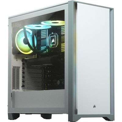 Corsair 4000D (ATX, E-ATX, mATX, Mini-ITX), PC Gehäuse, Weiss Corsair 4000D (ATX, E-ATX, mATX, Mini-ITX), PC Gehäuse, Weiss