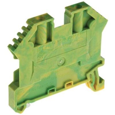 RS PRO Erdungsklemme 2,5mm2, Elektronikzubehör + Gehäuse, Grün, Gelb RS PRO Erdungsklemme 2,5mm2, Elektronikzubehör + Gehäuse, Grün, Gelb